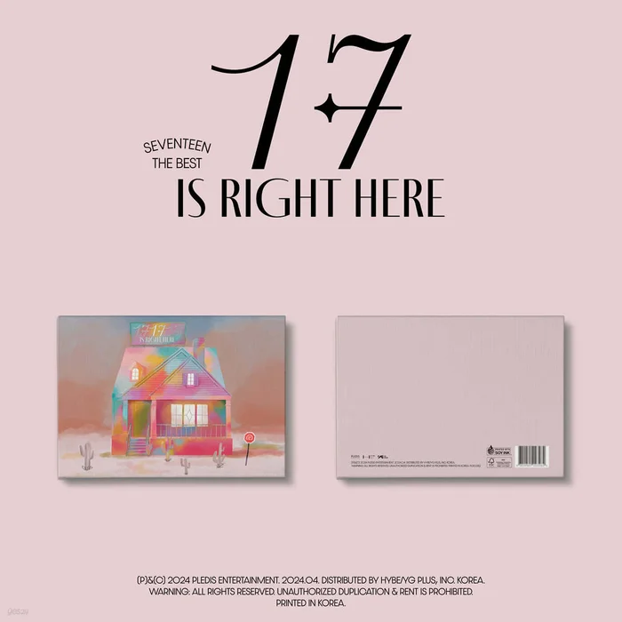 SEVENTEEN – BEST ALBUM 17 IS RIGHT HERE (Deluxe Ver.)