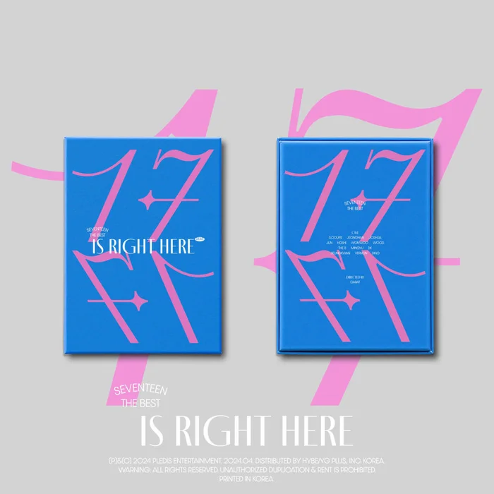 SEVENTEEN – SEVENTEEN BEST ALBUM [17 IS RIGHT HERE] DEAR VER.