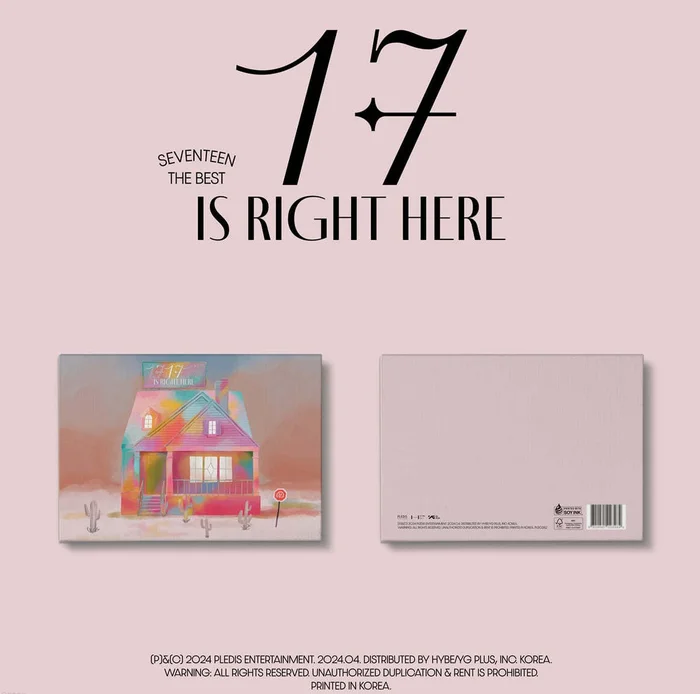 SEVENTEEN – SEVENTEEN BEST ALBUM [17 IS RIGHT HERE] (DELUXE VER.)