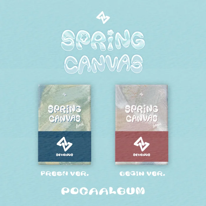Sevenus 1st Mini Album – Spring Canvas (Pocaalbum Ver.)