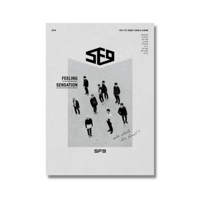 SF9 – BEAT, AND GO TO SLEEP (FEELING SENSATION) (1ST DEBUT SINGLE ALBUM)