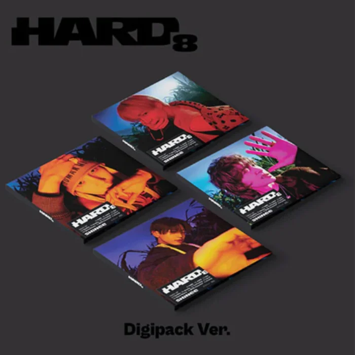 SHINEE – VOL.8 [HARD] (DIGIPACK VER.) (4 VERSIONS)