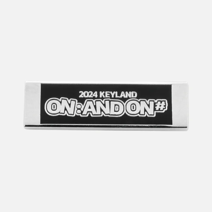 SHINee Key – On : And On # 2024 Keyland Official MD Badge