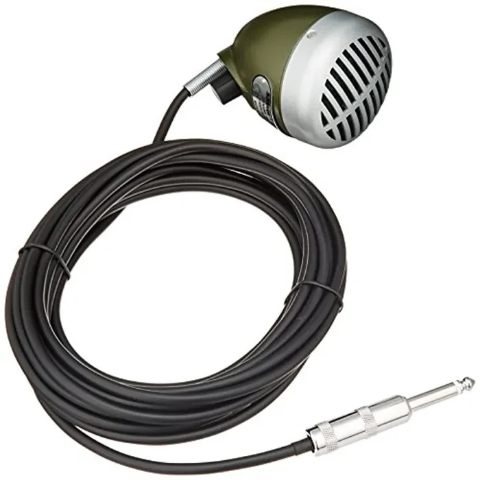 Shure 520DX, Omnidirectional Dynamic “Green Bullet” Microphone for Harmonica Discount