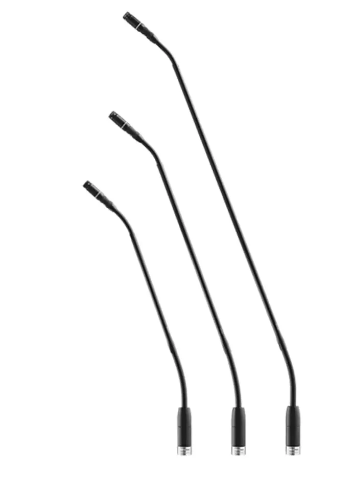 Shure MXC Dualflex Gooseneck Microphones – Black