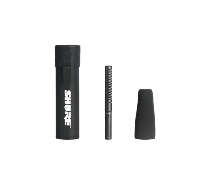 Shure VP89S Short Condenser Shotgun Microphone with Case and Foam Windscreen Discount