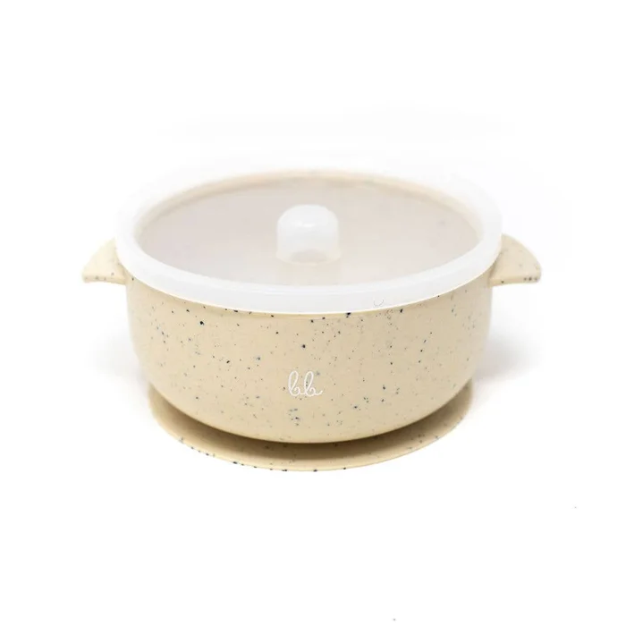 Silicone Bowl – Navajo Beige Speckled