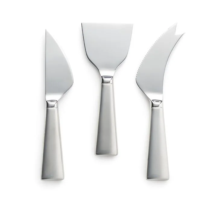 Simon Pearce Hartland Cheese Knife Set In Gift Box