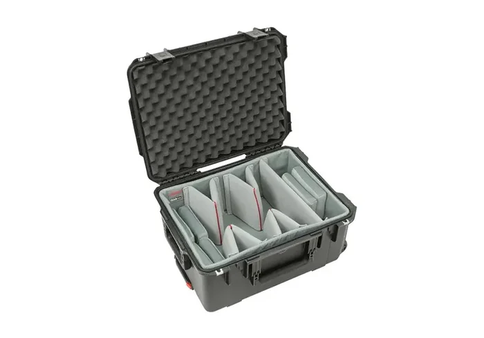 SKB Cases 3i-2015-10DT, iSeries Case with Think Tank Photo Dividers and Lid Foam – Black