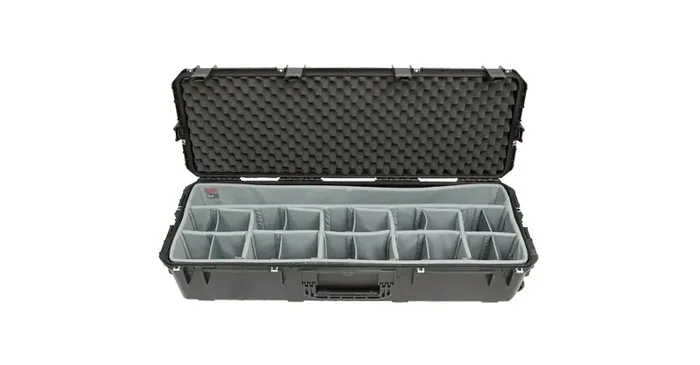 SKB Cases 3i-4414-10DT, iSeries Case with Think Tank Photo Dividers and Lid Foam – Black