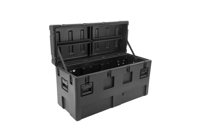 SKB Cases 3R4416-24B-EW rSeries Empty Hard Case with Wheels (STAC System) – 42″ x 38″ x 20″