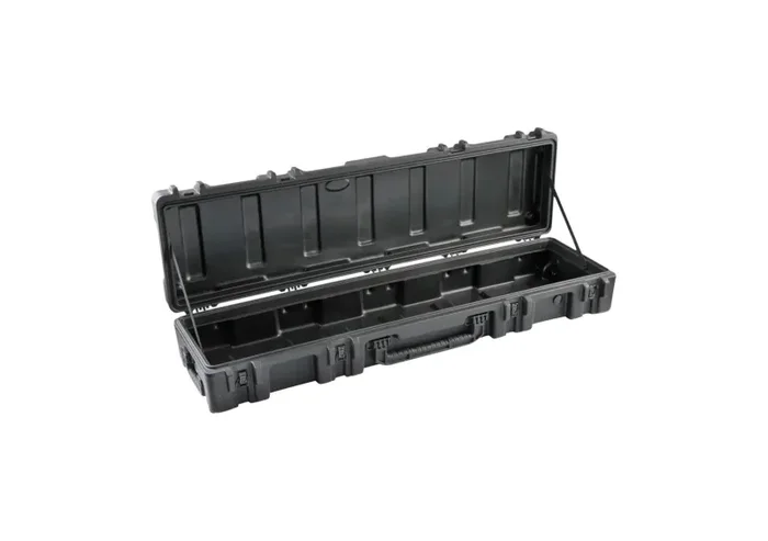 SKB Cases 3R5212-7B-EW rSeries Roto-Molded Empty Hard Case with Wheels – 52.5″ X 12.13″ X 8″
