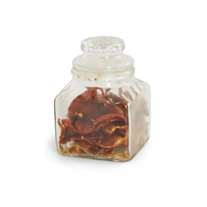 Small Glass Jar with Dried Fruit on Sale
