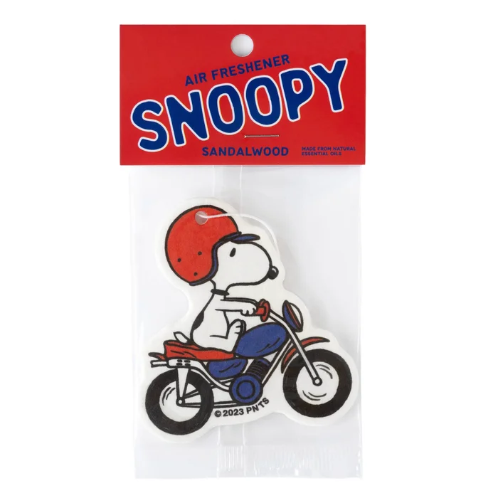 Snoopy Motorcycle Air Freshener – 3P4 x Peanuts®