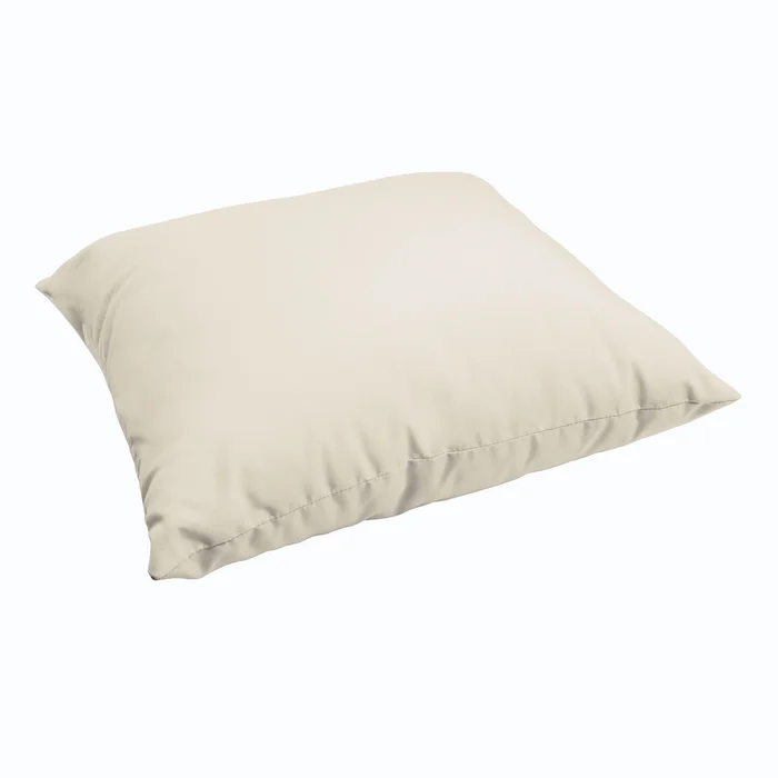 Sorra Home Ivory Indoor/ Outdoor Floor Pillow