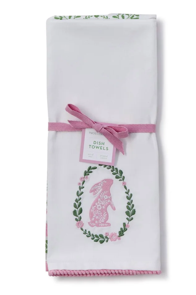 SPRING SOIREE DISH TOWEL S/2