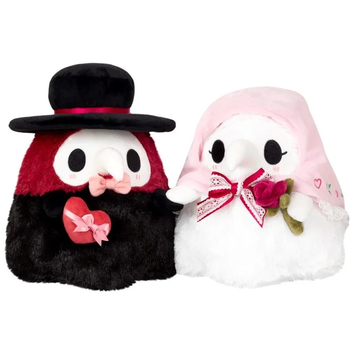 Squishable – Mini Plague Doctor and Plague Nurse Valentines Duo Set