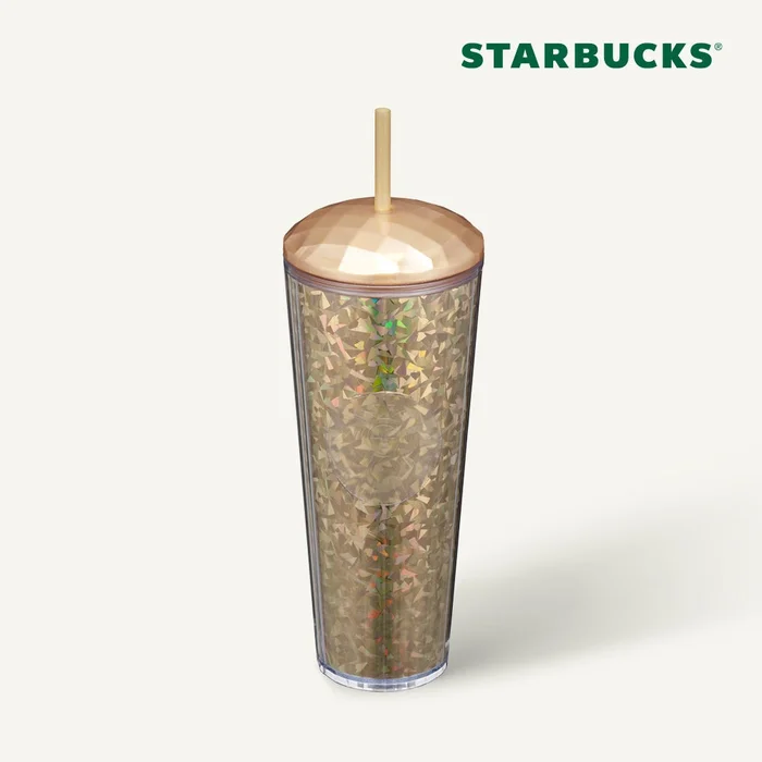 Starbucks Korea – Gold Kaleidoscope Cold Cup 710ml