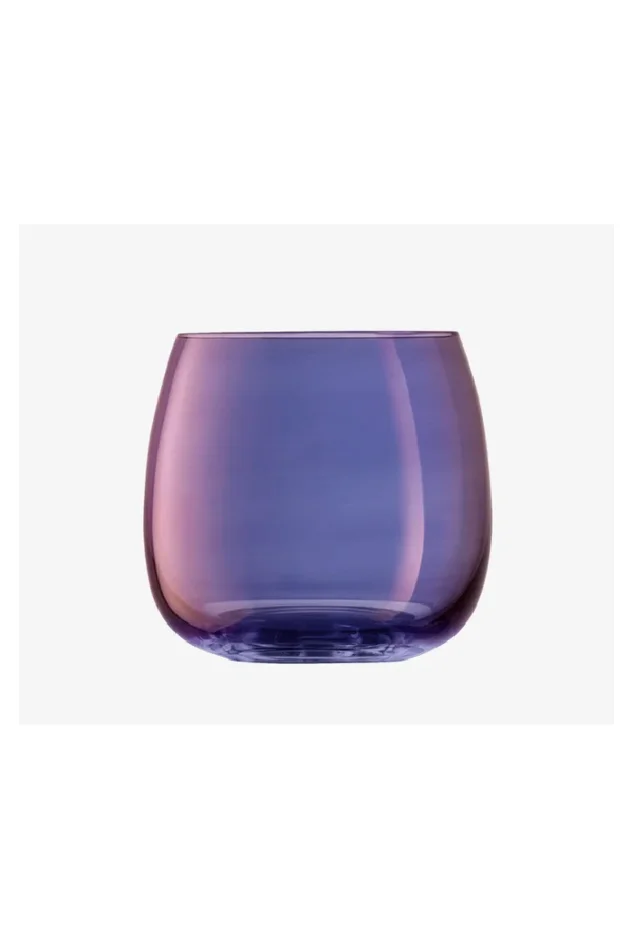 STEMLESSS GLASS 13OZ VIOLET S/4