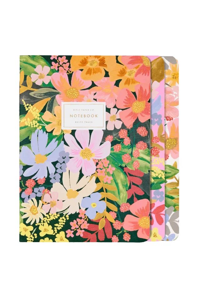 STITCHED NOTEBOOK SET/3