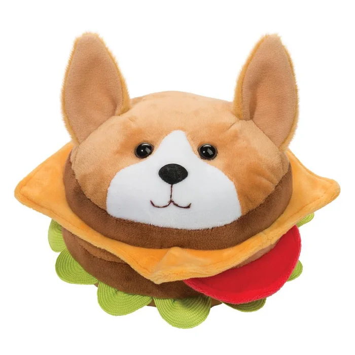Stuffed Animal – Corgi Burger Macaroon