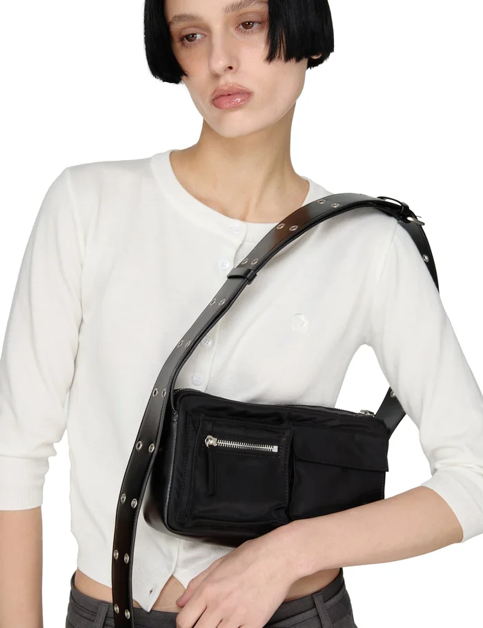 SUNBURNPROJECT Nylon Pocket Cross Bag