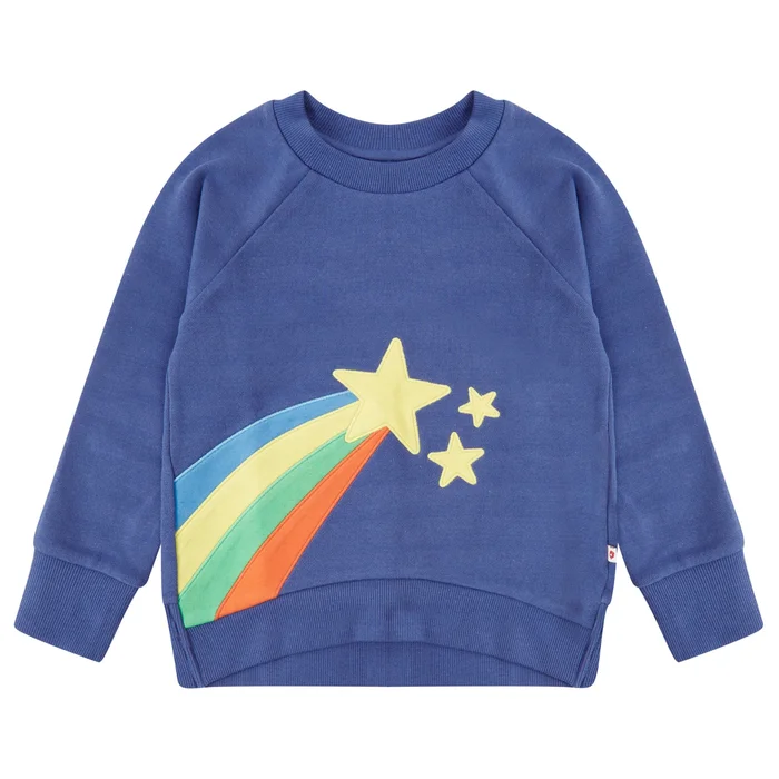 Sweatshirt (Kids Crew Neck) – Rainbow Applique