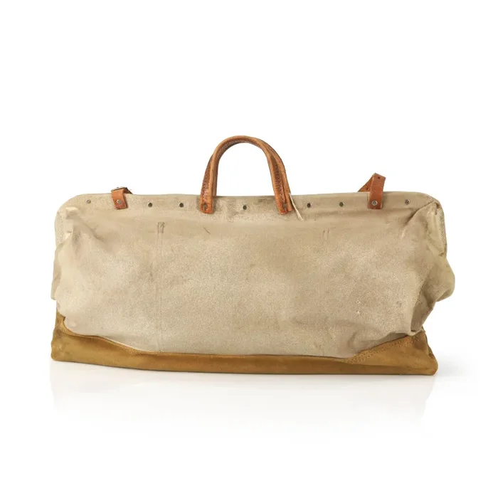 Tan / Brown Vintage Duffle Bag