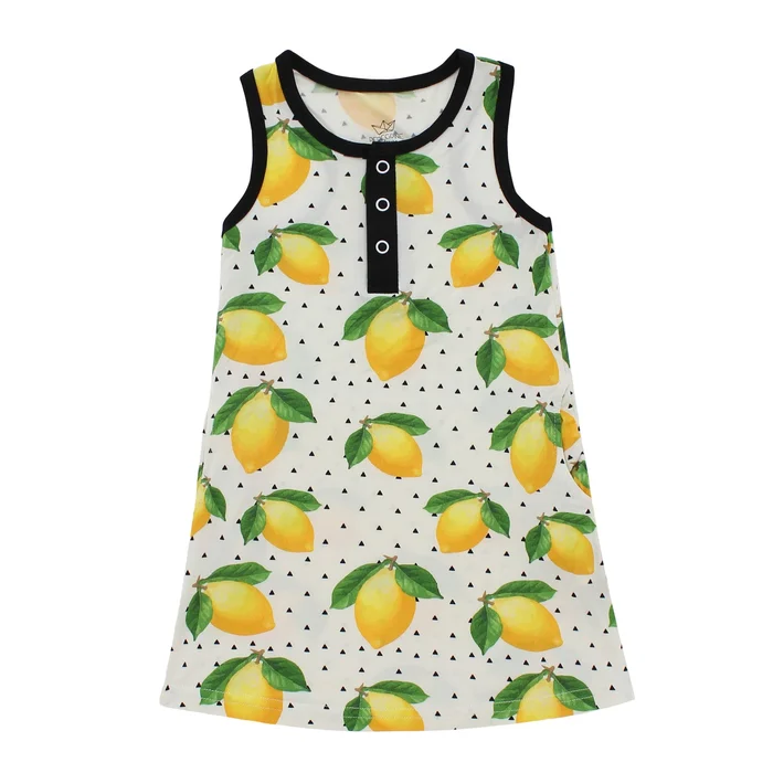 Tank Dress – Lemons