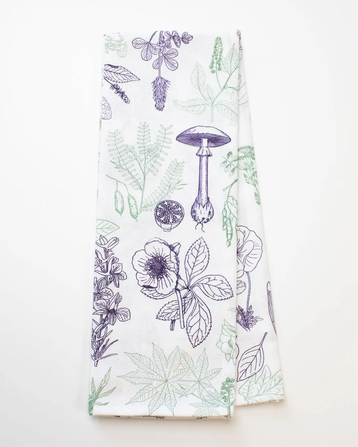Tea Towel – Poisonous Plants