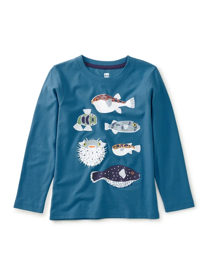 Tee (Long Sleeve) – Pufferfish Parade