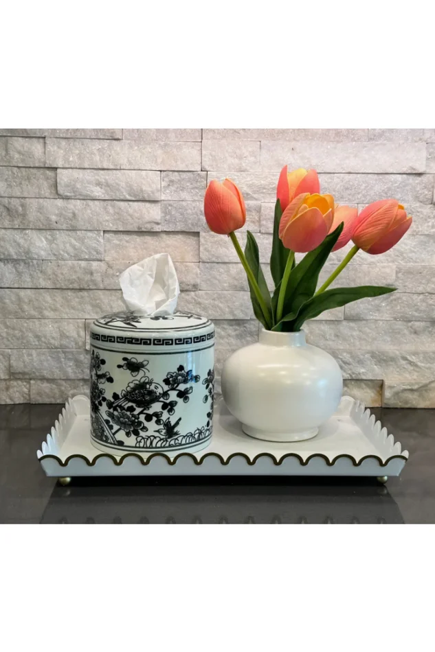 THE SYLVIE TISSUE HOLDER