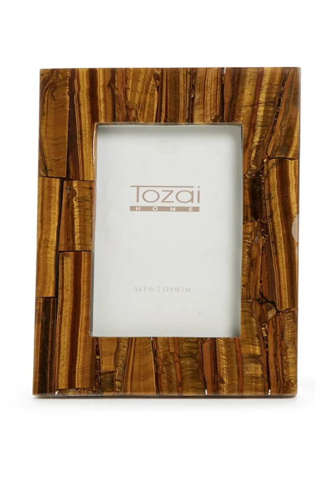 TIGER EYE PHOTO FRAME 5X7