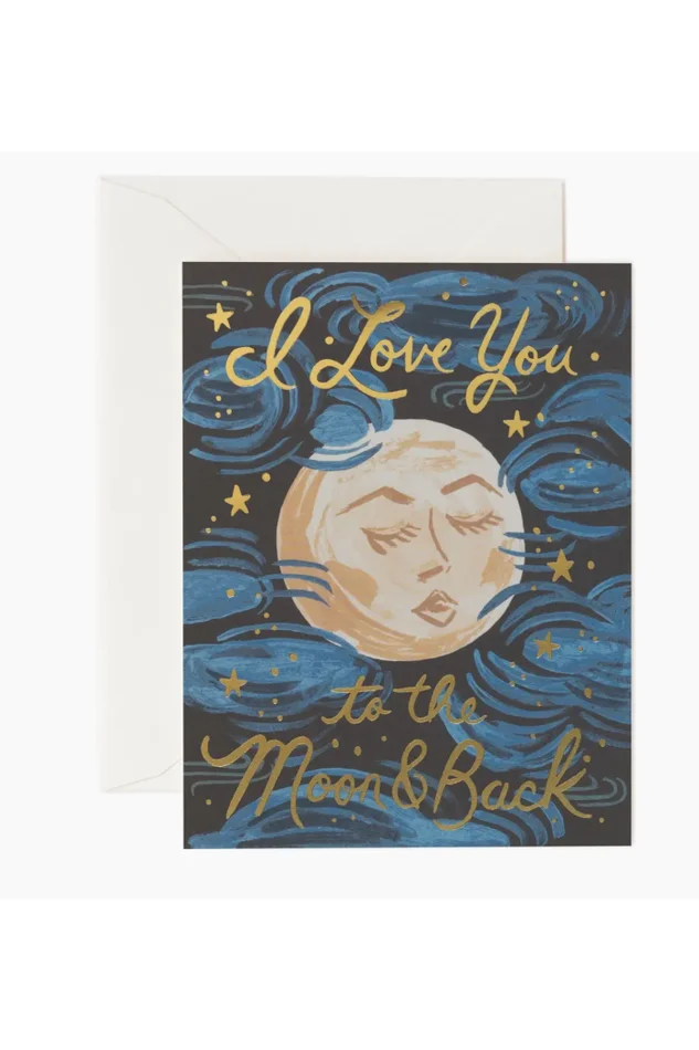 To the Moon and Back Card
