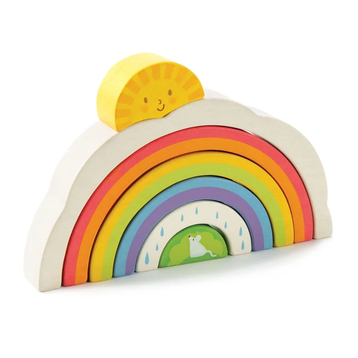 Toy (Wood) – Rainbow Tunnel