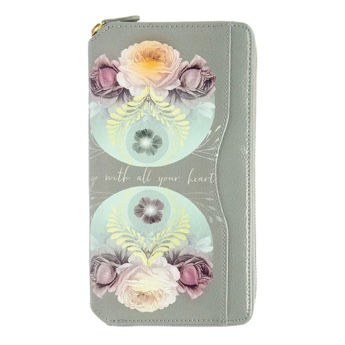 Travel Clutch Wallet – Heart Mirror