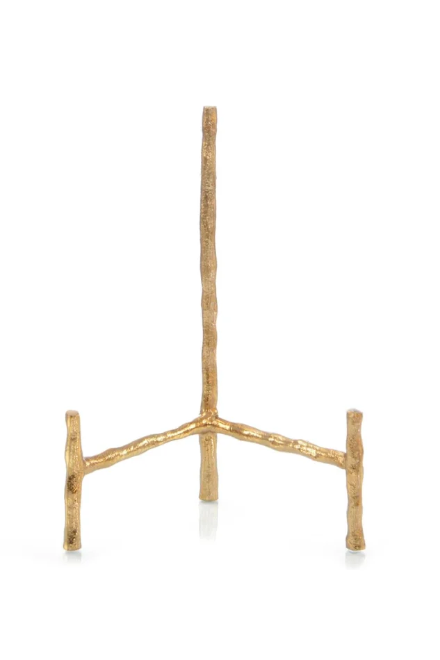 TRIFORM CHARGER STAND, BRASS