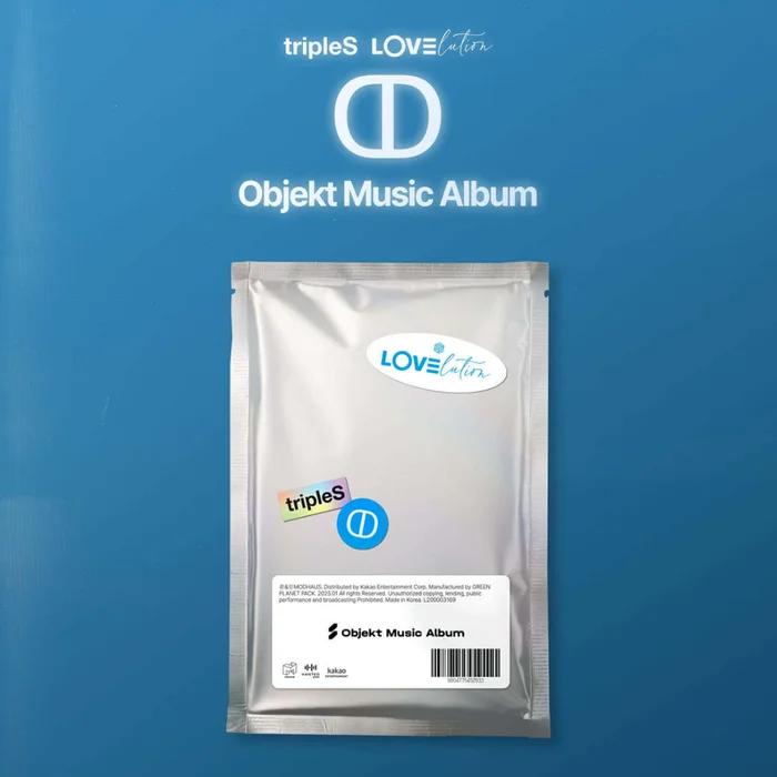 TRIPLES – MINI ALBUM [LOVELUTION (MUHAN)] (OBJEKT MUSIC ALBUM)