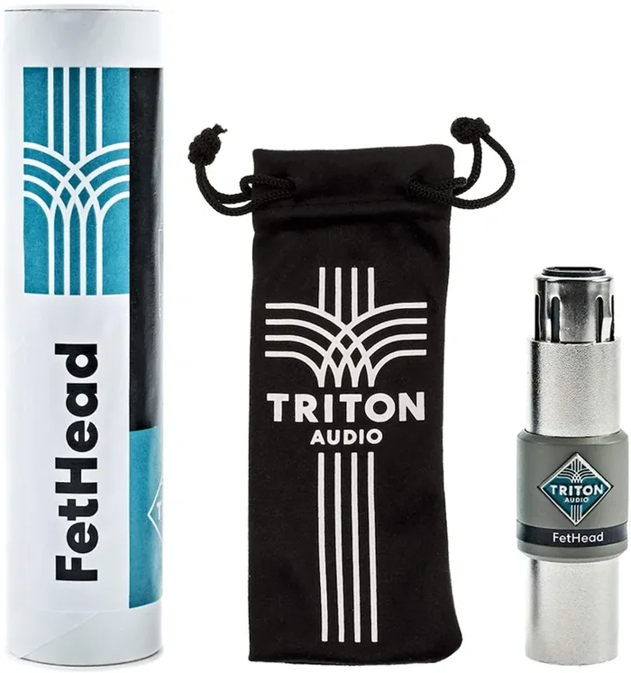 Triton Audio FetHead Mic Booster Preamp for Ribbon & Dynamic Microphones works with SM7B Online - Image 2