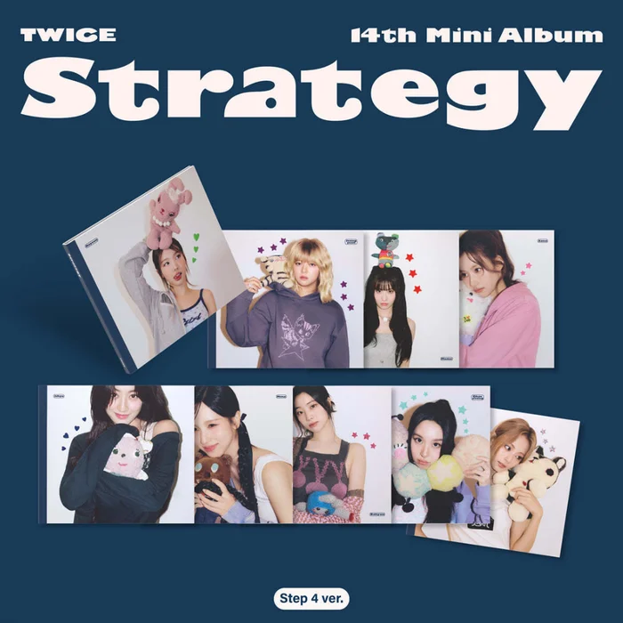 TWICE – 14TH MINI ALBUM [STRATEGY] (STEP 4 VER.) (9 VERSIONS)