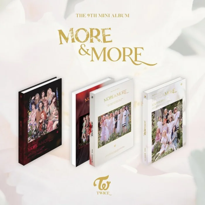 TWICE – MORE & MORE (9TH MINI ALBUM) (3 VERSIONS)