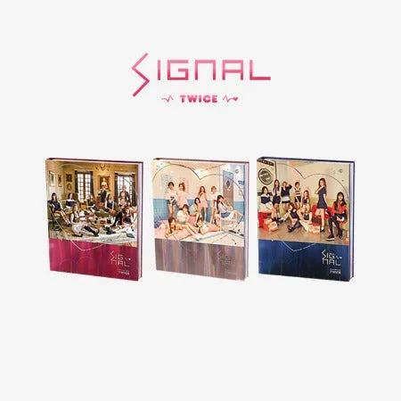 TWICE – SIGNAL (4TH MINI ALBUM) (3 VERSIONS)