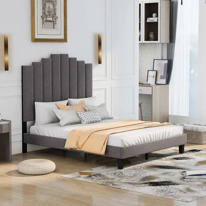 Upholstered Platform Bed