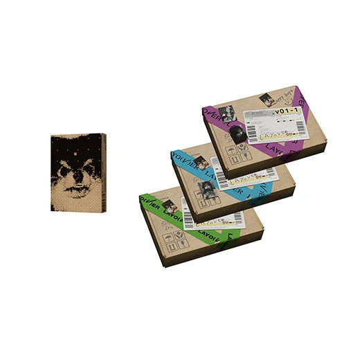 V – The 1st Solo Album LAYOVER (SET Ver. + Weverse Albums Ver.)