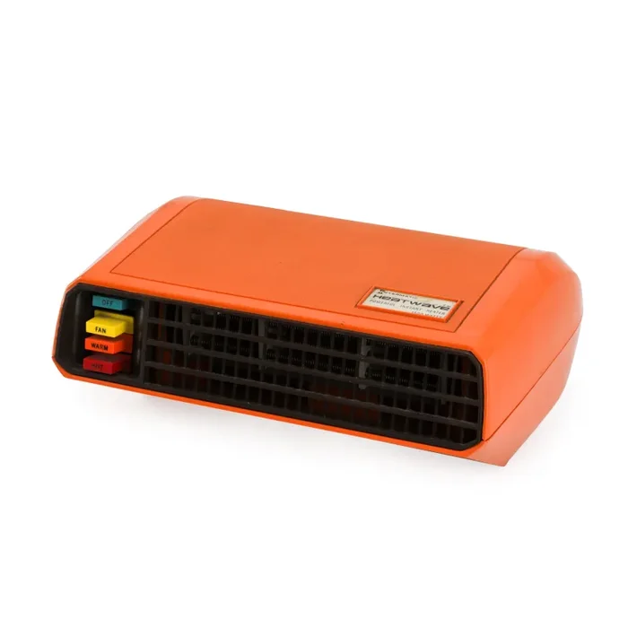 Vintage Orange Space Heater