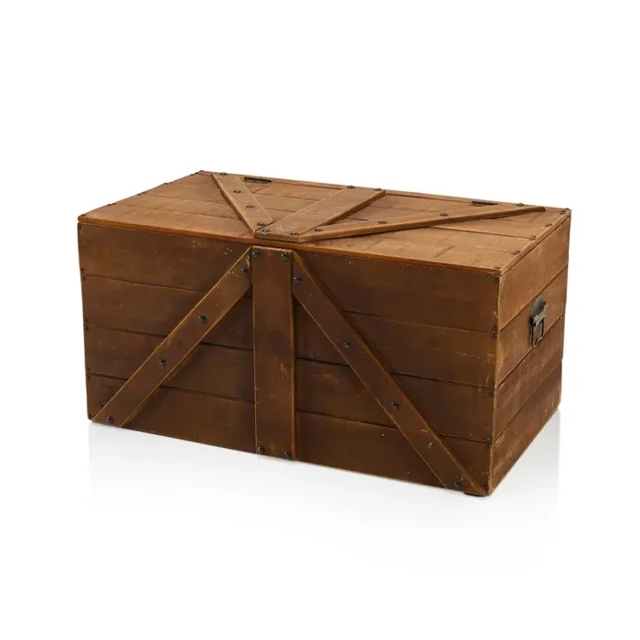 Vintage Wooden Chest