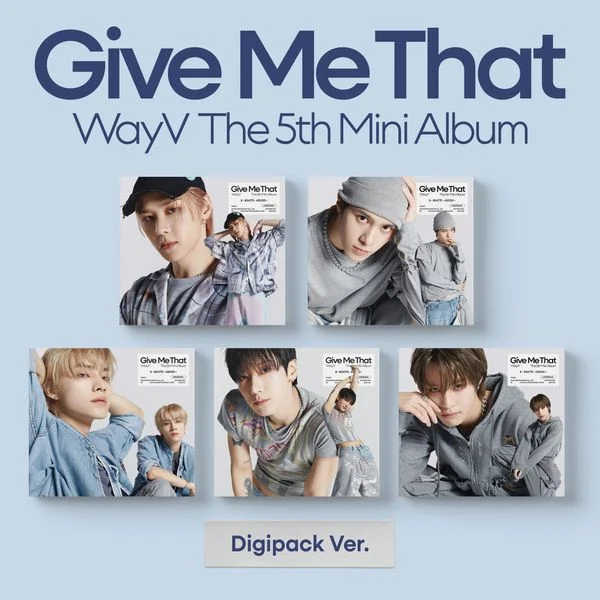 WayV – 5th Mini Album Give Me That (Digipack Ver.) (Random Ver.)