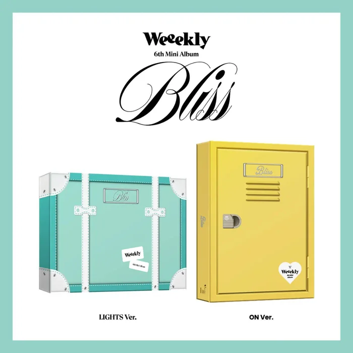 WEEEKLY – 6TH MINI ALBUM [BLISS] (2 VERSIONS)