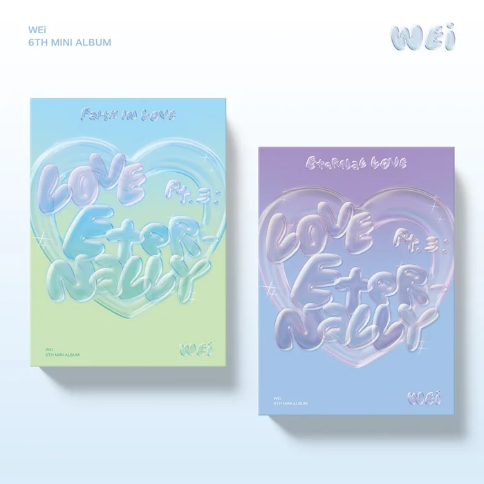 WEi – LOVE PT.3 : ETERNALLY ‘FAITH IN LOVE’ (6TH MINI ALBUM) (2 VERSIONS)