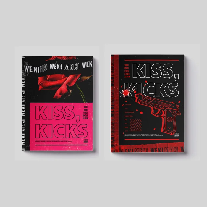 WEKI MEKI – KISS, KICKS (1ST SINGLE ALBUM) (2 VERSIONS)